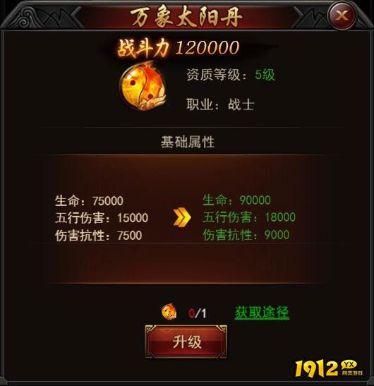  1912yx《决战沙邑》万象套装攻略